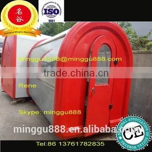HOT Selling Stainless Steel Street Vending Food Cart Kiosk thumbnail-4