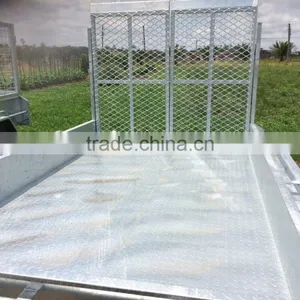 Hot Dip Galvanized Tandem Box Trailer Optional Ramps thumbnail-3