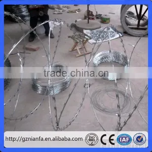 BTO-22 Hot Galvanized Concertina Razor Barbed Wire(Guangzhou Factory) thumbnail-5