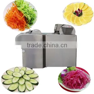 Small Manufacturing Machines Potato Cut Slice Strip Shred Chip Cube Vegetable Cutting Machine thumbnail-2