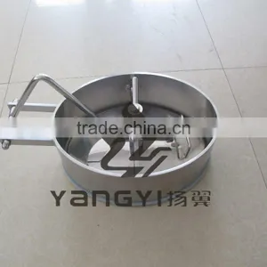 Sanitary Oval Manhole,manway Cover ,manhead for Tank thumbnail-1