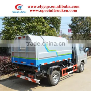 FOTON Small Hook Lift Bin Truck for Sale thumbnail-4