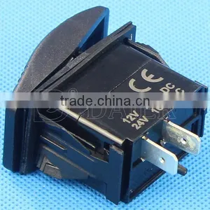 3 Lens 2 Pin Black ON-OFF Marine Switch Without Light thumbnail-4