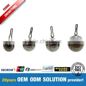 Round Tungsten Drop Shot Weight,Tungsten Ball Bead thumbnail-1