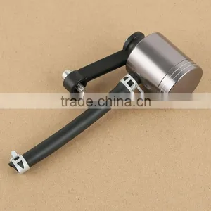Titanium Front Brake Clutch Cylinder Fluid Oil Reservoir For Aprilia Kawasaki thumbnail-2