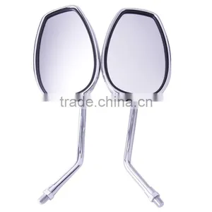 Chrome Rear Side View Mirrors For Kawasaki Vulcan VN900 VN800 VN400 VN250 VN1500 thumbnail-1