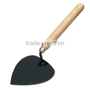 Stainless Brick Laying Trowel With Wood HD thumbnail-1