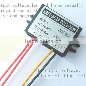 AC-DC Power Converter 24V Switch 12V AC Power Supply Module Buck AC to 12V DC 24V 3A thumbnail-2