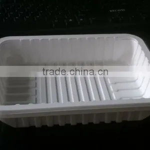 Large Rectangle Disposable Plastic Meat Packaging Trays, Trays for Beef thumbnail-3