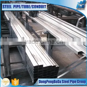 Erw Carbon Pre Galvanized Square Steel Tubing gi Pipe 50X50 thumbnail-1