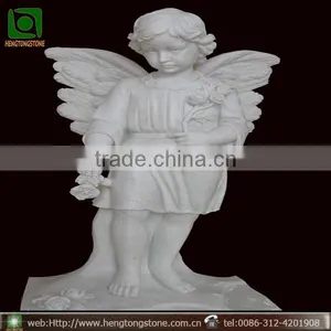 Hot Sale Natural Headstone With Angel Engraving thumbnail-1