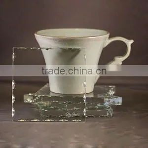 Square Glass Cup Coaster thumbnail-1