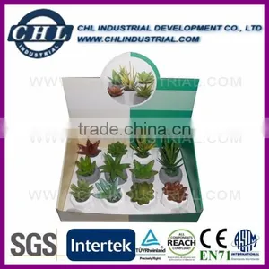 Homeware Logo Printed Cement Flower Pot thumbnail-2