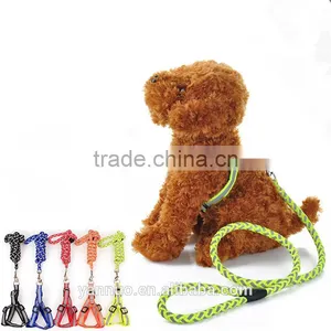 Sport Dog Harness Set Toy Braided Rope Hunting Dog Collar Wholesale thumbnail-1