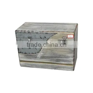 Retro Box Wood Wooden Box for Home Decoration Home Storage Box thumbnail-1