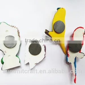 Artificial Polyresin Parrot Lizard Owl Personalized Fridge Magnets thumbnail-4