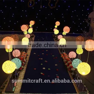 Colorful Circle Event Lighting for Wedding Decoration thumbnail-2