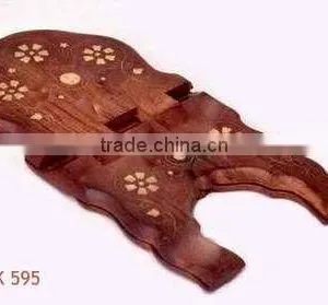 Wooden Qur'an Rahel, Holy Qur'an Holder, Wooden Rahel Box , Book Holder Box, Wooden Qur'an Box, thumbnail-1