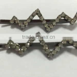 Hot Sale Fashion Cute Rhinestone Hair Clips Hair Accessories For Women thumbnail-2