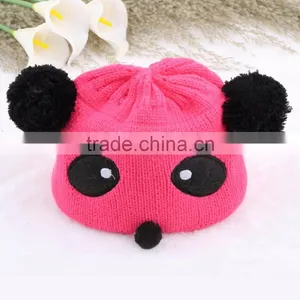 Lovely Animal Panda Baby Hats And Caps Kids Boy Girl Crochet Beanie Hats thumbnail-5