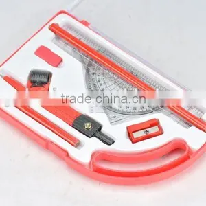 9PC STATIONERY SET in Portable Transparent Plastic Box STATIONERY thumbnail-3