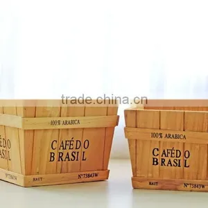 Wooden Flower Pot Size Can be Customized thumbnail-1