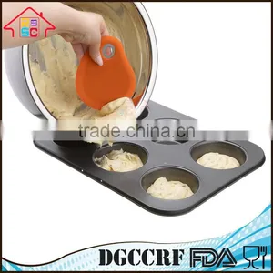 Hot Sell Non-Stick Silicone Scraper/Bowl Scraper/Silicone Spatula Kitchen Baking Tool thumbnail-4