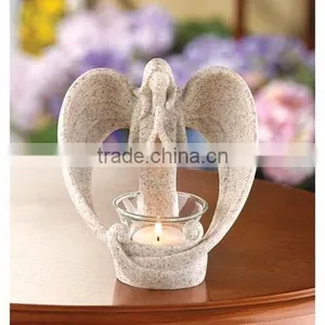 Cute Angel Tea Light Candleholder Decorative Gift thumbnail-2