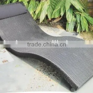 High Quality Outdoor Lounge Rattan Lounge Beach Lounge AE5022 thumbnail-1