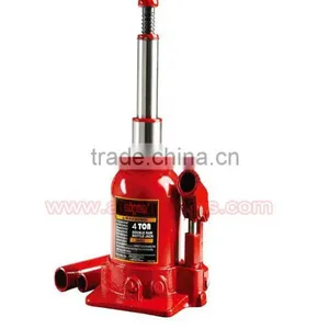 2T/4T Hydraulic Bottle Jack, Both Burl, Two Stage Bottle Jack Double Ram Bottle Jack thumbnail-3