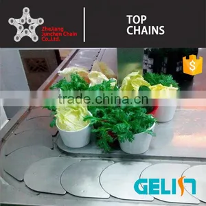 Easy Clean Stainless Steel Sushi Conveyor Belt System thumbnail-1