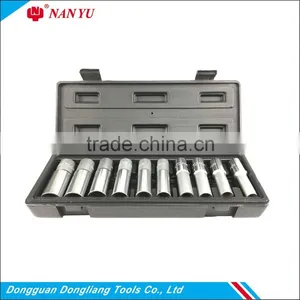 11PC 1/2DR 12PT Deep Socket Set Auto Tool thumbnail-1