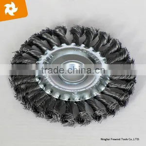 8'' Twist Knot Wire Wheel Brush thumbnail-1