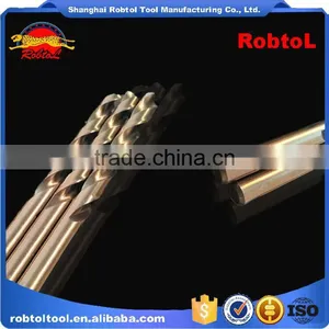 10mm Nano Titanium Coating Straight Shank Hss Twist Drill Bits Cobalt Fully Ground Bright Finish Drilling Metal Forged Alloy thumbnail-5
