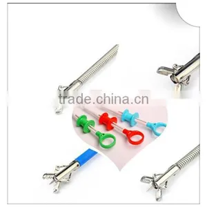 CE ISO 2.3mm Disposable Flexible Colonoscopy Alligator Tissue Sampling Biopsy Forceps thumbnail-5