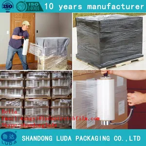 Factory Wholesale Anti Tear Machine PE Plastic Packaging Stretch Wrap Film thumbnail-1