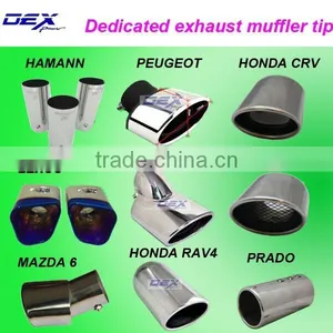 Tianyu DEX Dedicated Racing Stainless Steel Tuning Exhaust Muffler Tip thumbnail-1