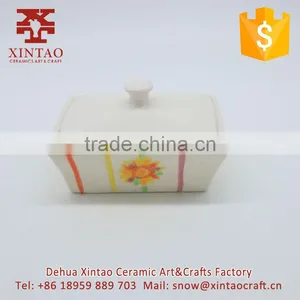 DEHUA Glazed Chinese Style Hand-painted Ceramic Jewelry Boxes thumbnail-3