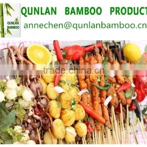 Disposable Round Bamboo Bbq Skewers thumbnail-1