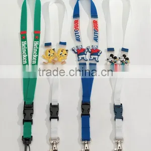 Fashion Lanyard With Soft Pvc thumbnail-1