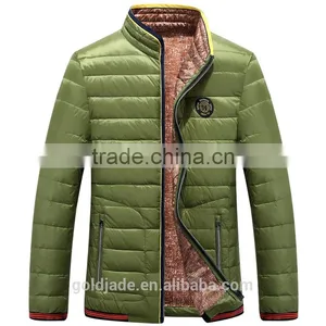 2016 Latest Design Wholesale Mens Casual Winter Bomber Jacket With Zipper thumbnail-2