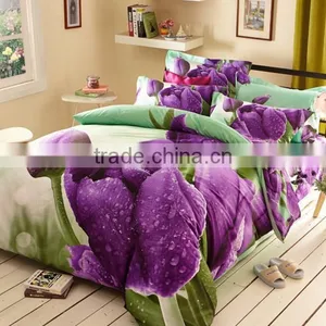 Chinese Polyester Digital Printed Logo Duvet Cover thumbnail-1