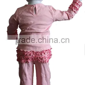 Baby Clothes Baby Cotton Long Ruffle Sleeve T-shirts thumbnail-2