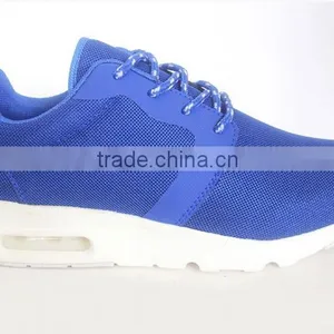 Blue Upper Specialized White Outsole Air Cushion Men Running Shoe Oem thumbnail-2