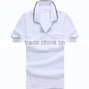 2017 T-shirt Manufacturer Custom Breathable Eco 100%Polyester OEM Embroidery Logo Company Men Promotion Polo T Shirt thumbnail-4