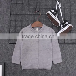 S16708A Wholesale Kids Knitted Sweaters Children Cardigan Sweater thumbnail-4