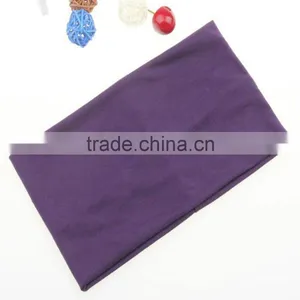 Candy Color Women Yoga Wide Elastic Towel Headband In Stock thumbnail-6