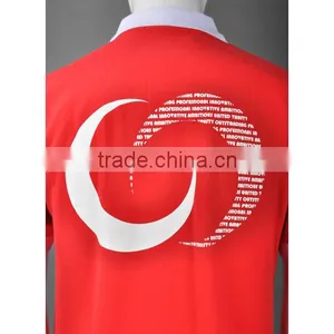 BSCI Factory Audit Factory Different Color Collar Unisex Polo Shirt thumbnail-6