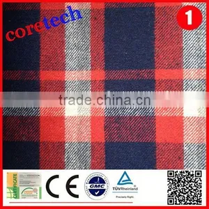 High Quality Wholesale Cotton Polyster Check Fabric Factory thumbnail-1