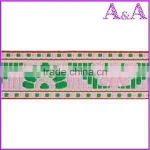 Factory Supply Fashion Jacquard Custom Woven Nylon Elastic Tape thumbnail-6